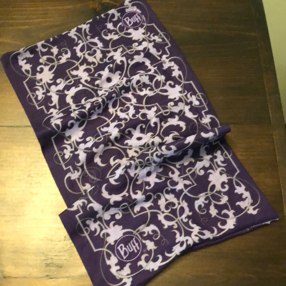 Purple Buff Headscarf